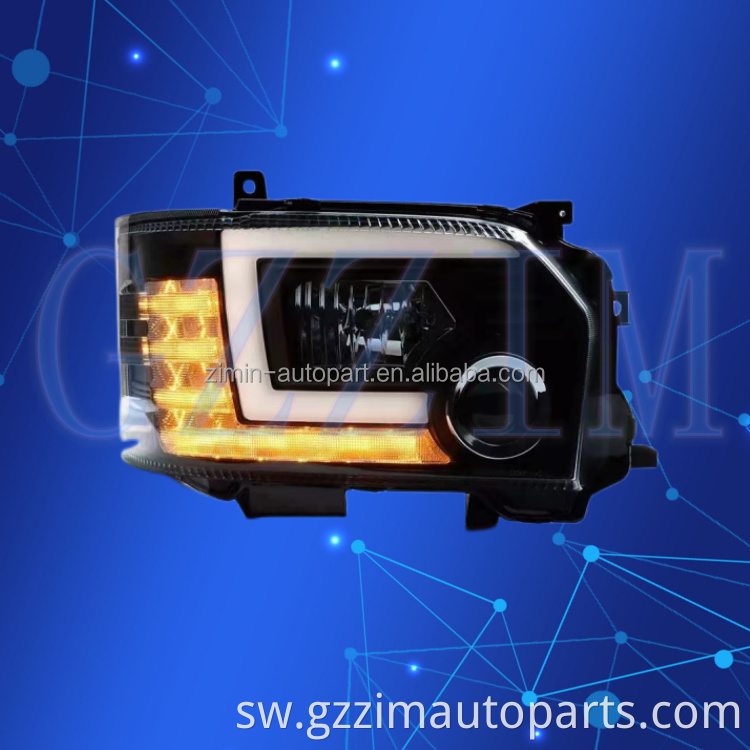 car accessories replace modified headlamp front light for Hiace 2014-2018